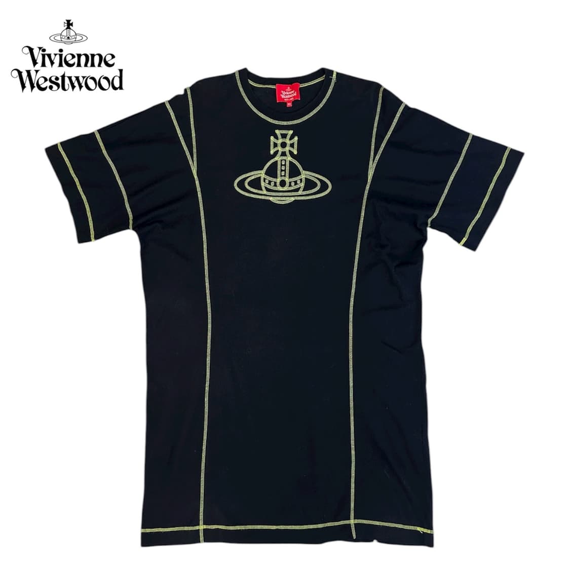 비비안 웨스트우드 심볼 로고 티셔츠 드레스 상품이미지1