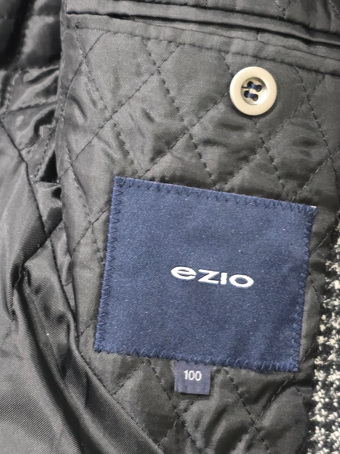 남성 헤링본 모직 코트 100 상품이미지10