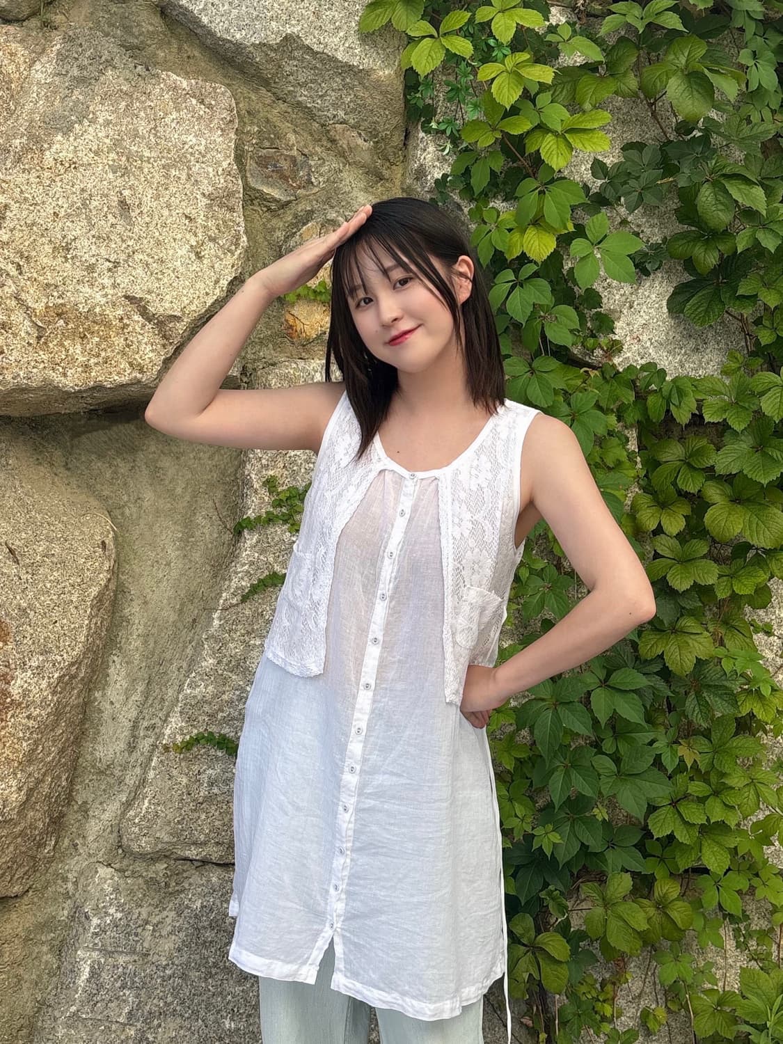 레이스 바선생 블라우스 상품이미지1