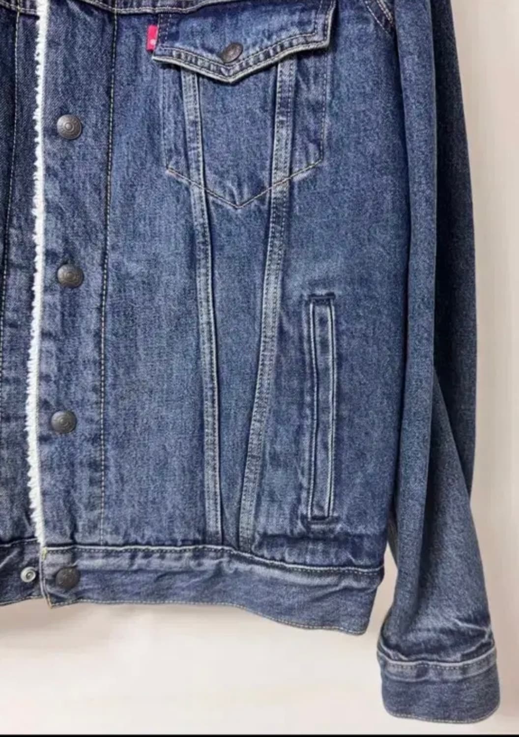 리바이스 플리스 3세대 데님자켓 M 상품이미지2