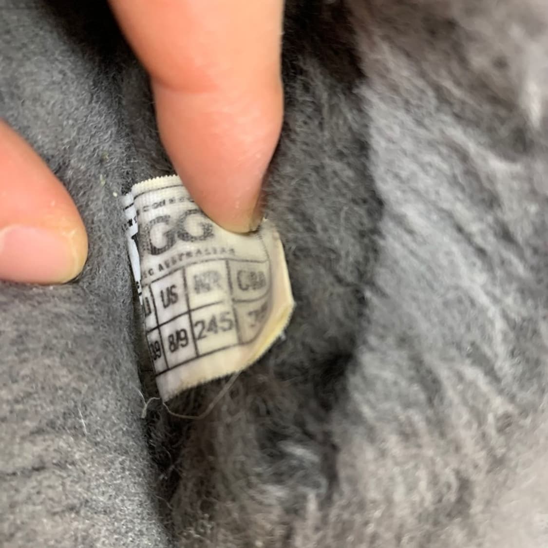 UGG 오즈웨어 양털 어그 슬리퍼 245 상품이미지7