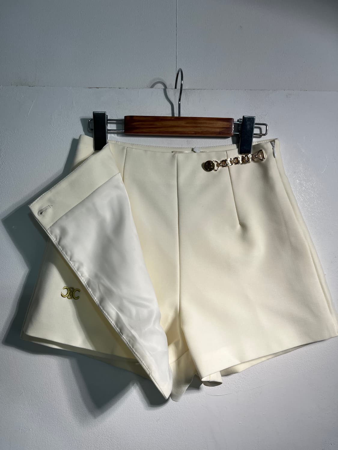 (새상품) CELINE 셀린느 로고 랩 치마 바지 (25inch) 상품이미지6