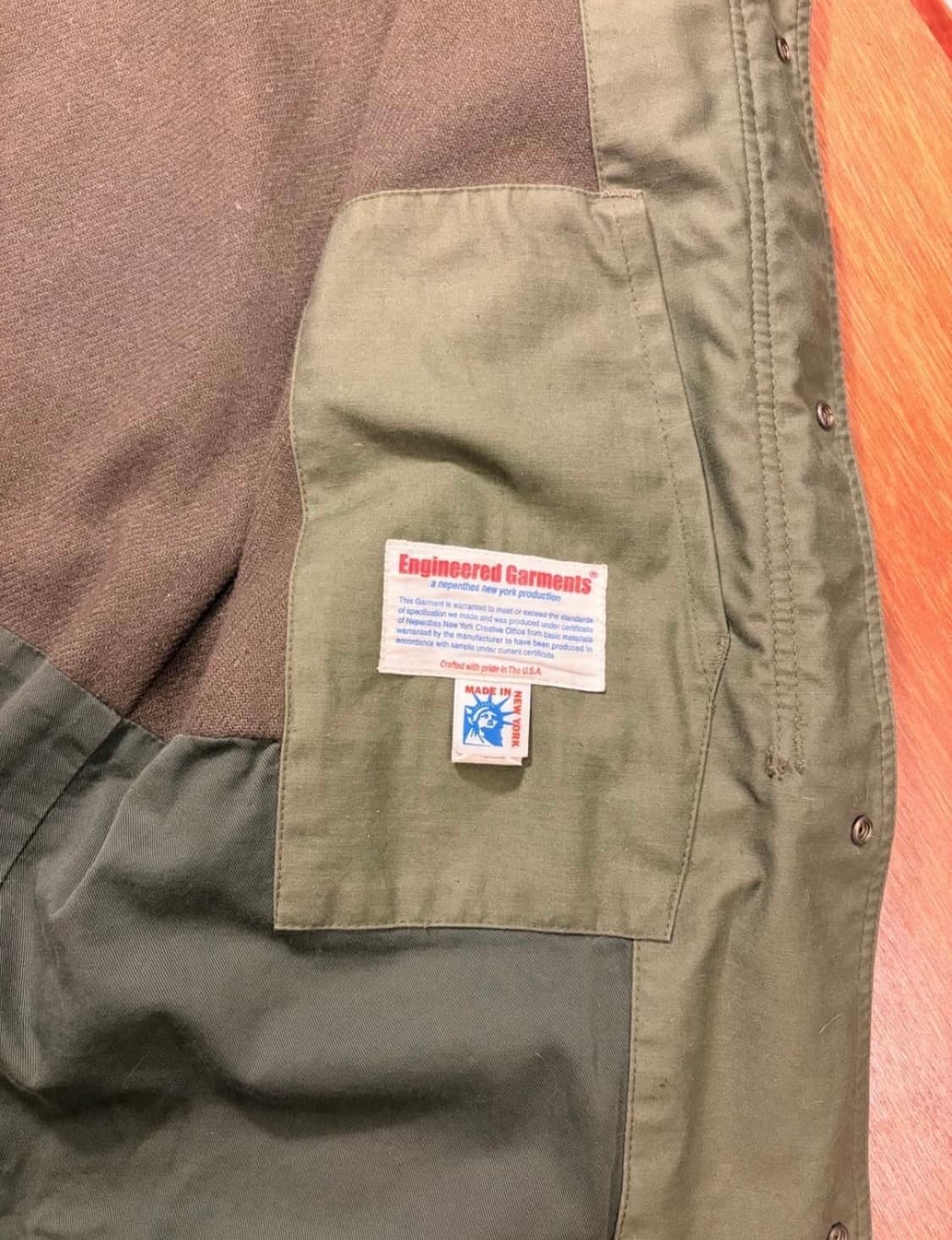 엔지니어드 가먼츠 파이어맨 지켓 상품이미지4