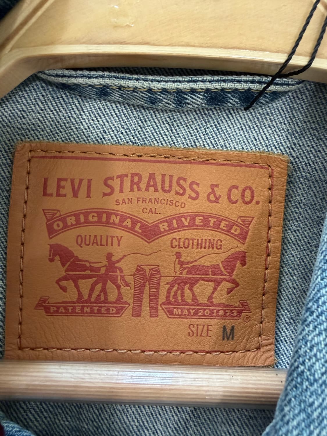 69. 리바이스 데님자켓 청자켓 상품이미지2