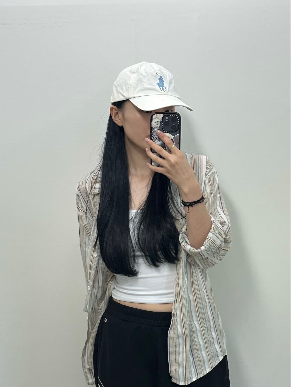 폴로 랄프로렌 빅포니 화이트 볼캡 상품이미지2