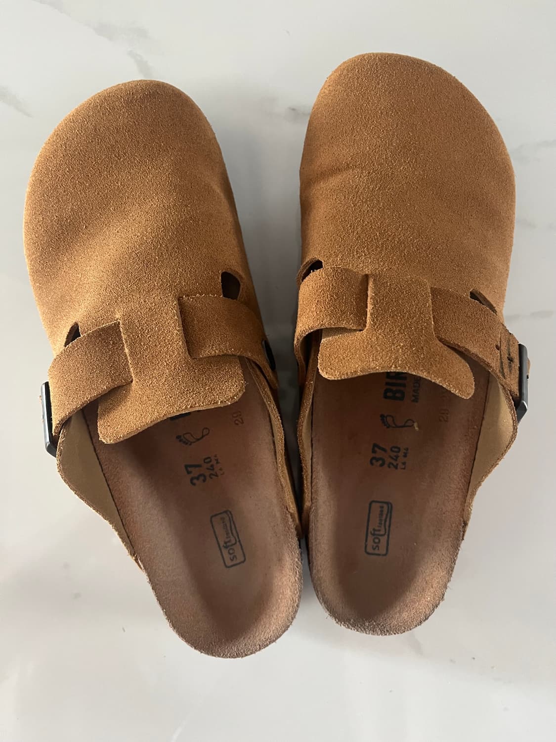 버켄스탁 보스턴 소프트 풋베드 밍크 - 내로우 37 240mm 상품이미지2