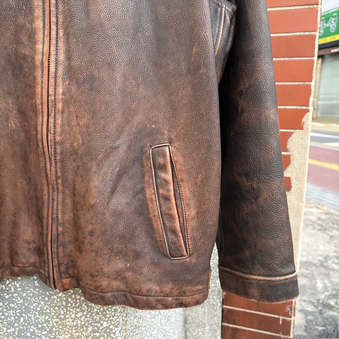 소노마 카우 레더 자켓 상품이미지3