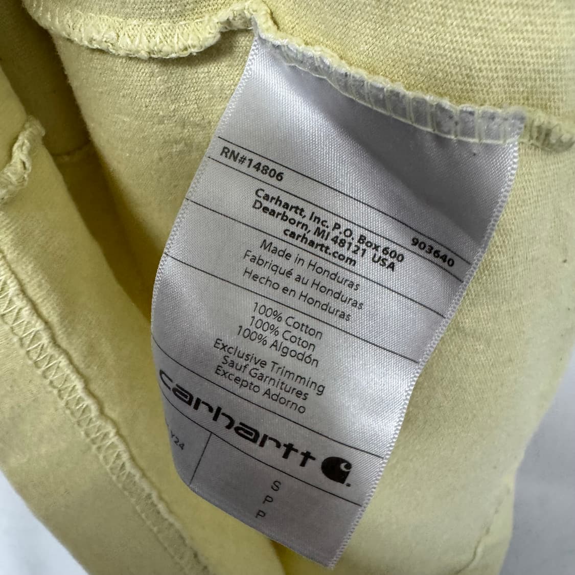 칼하트 피싱 그래픽 반팔티 상품이미지6