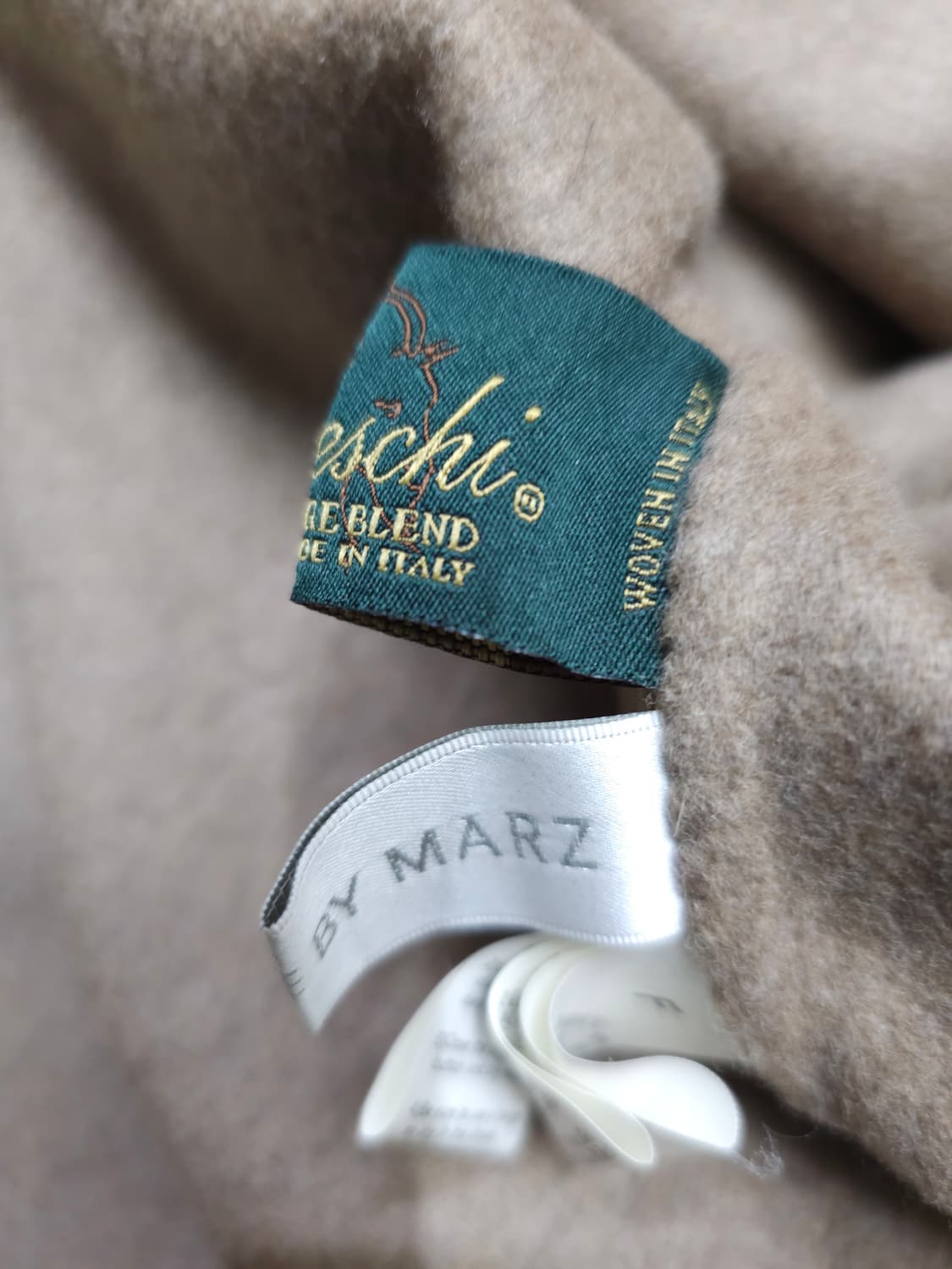 MARZ 마즈 핸드메이드 캐시미어 롱베스트 상품이미지6