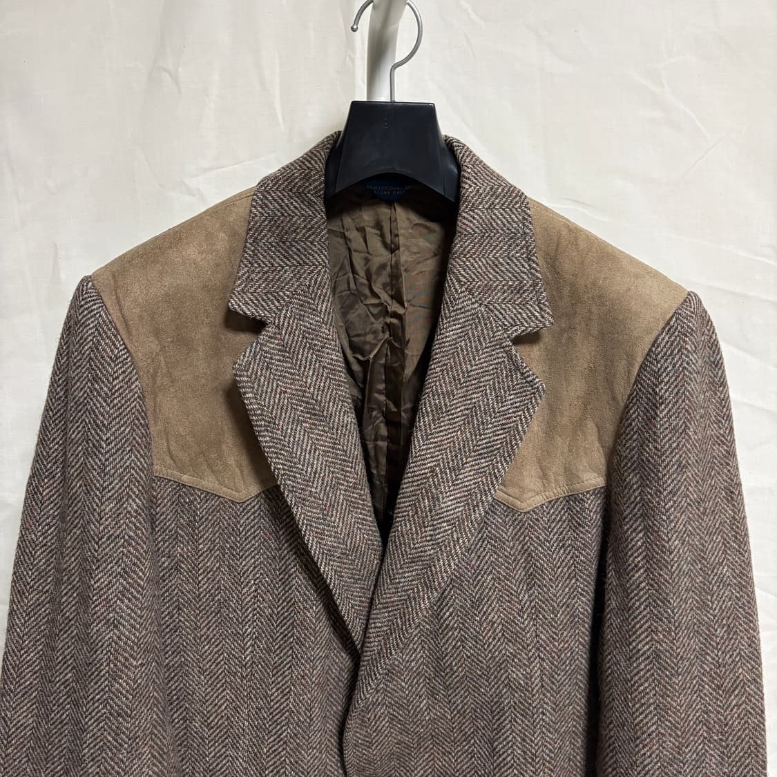 펜들턴 버진 울 헤링본 스웨이드 패치 웨스턴 자켓 / 브라운,42(XL) 상품이미지2