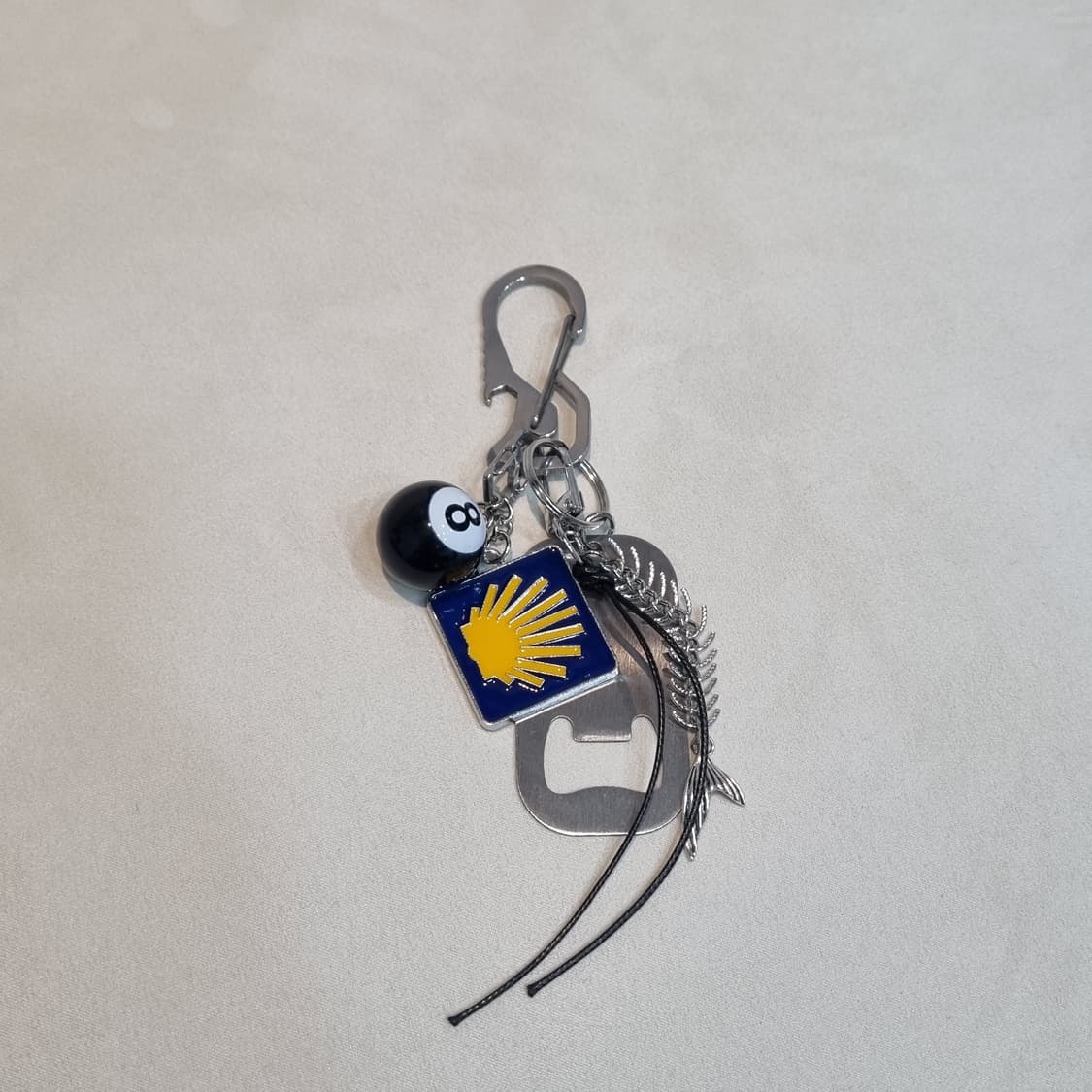 🌅Mystic Orbit(미스틱 오빗) 실버 키링 keychain 상품이미지1