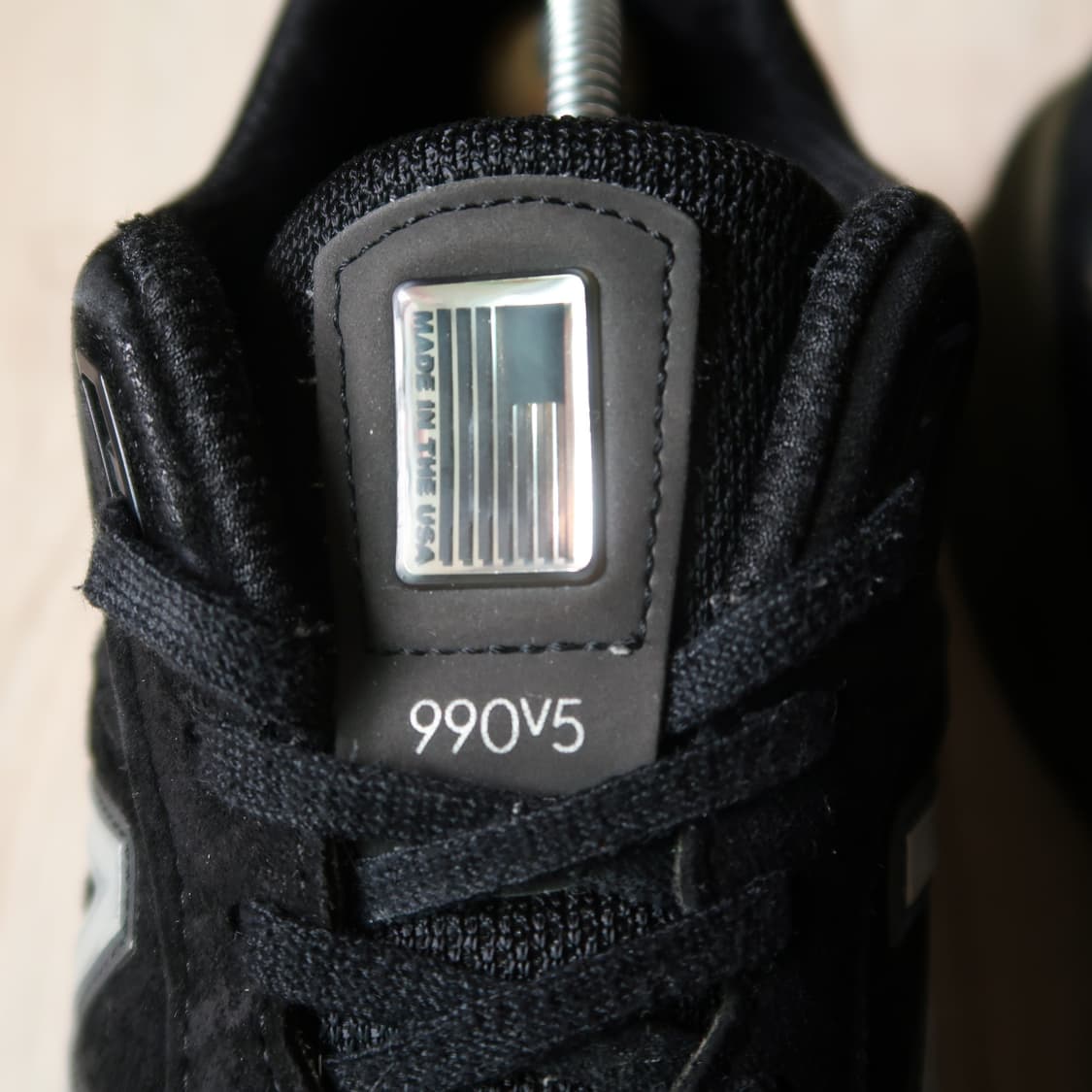 [Made in U.S.A] 뉴발란스 990v5 블랙 스니커즈 상품이미지5