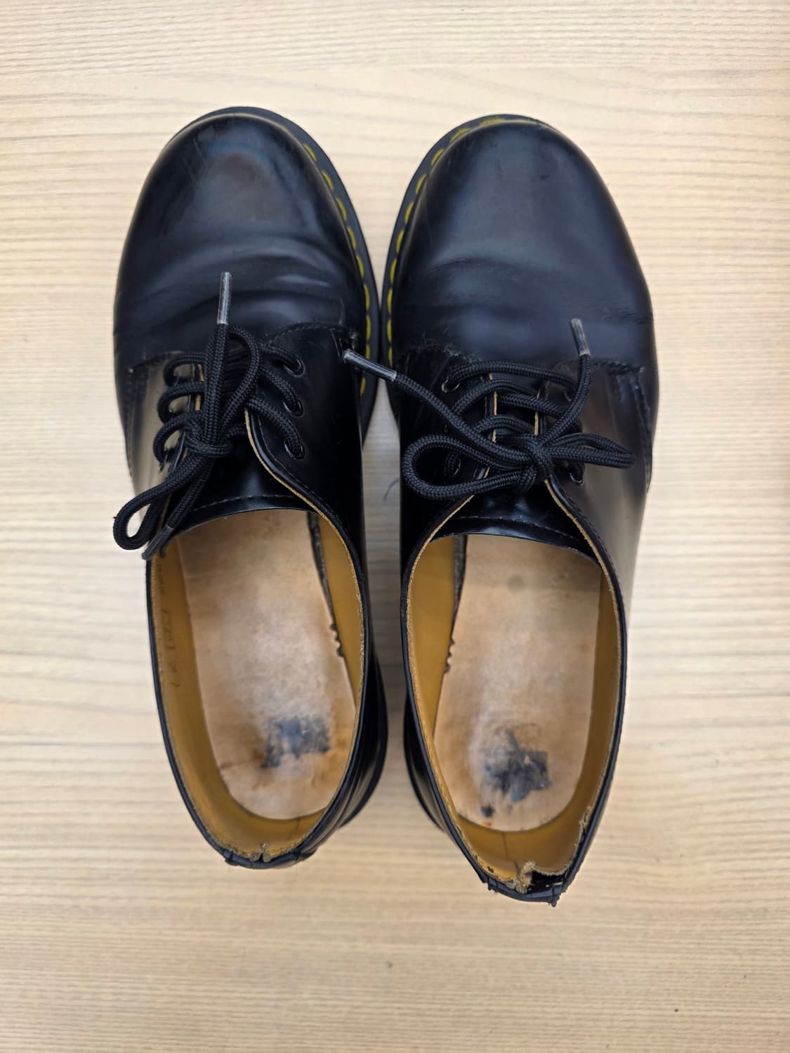 닥터마틴 1461 W 스무스 3홀 블랙 UK7 상품이미지8