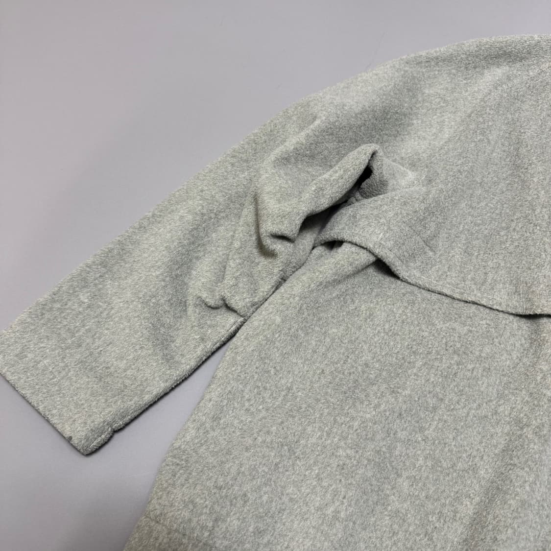 B:MING by BEAMS 그레이 스트랩 드로우코드 집업 블루종 자켓 상품이미지4