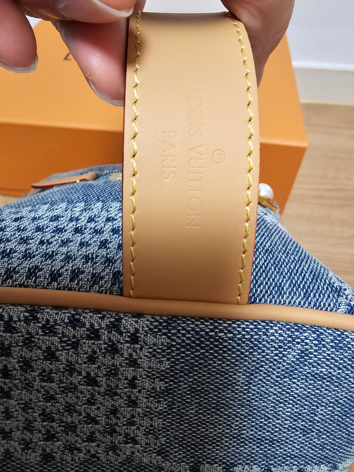 루이비통 퍼렐 한정판 데님 돕키트 클러치백 (새상품) 상품이미지9