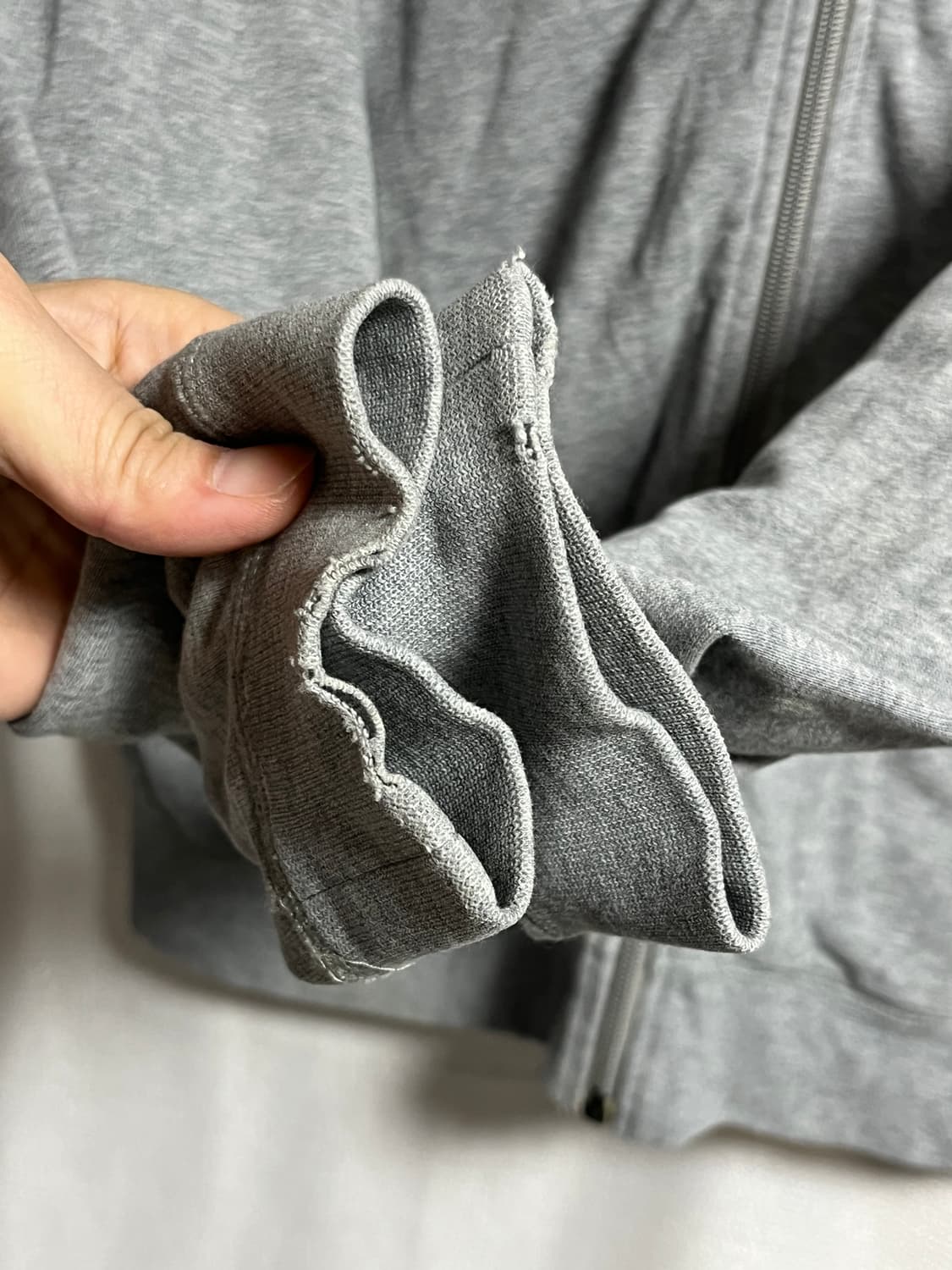 공용 나이키 그레이 후드집업 XL 상품이미지2