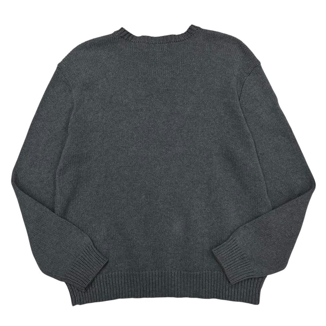 폴로 랄프로렌 네이비포니 딥그레이 브이 니트 M 상품이미지2