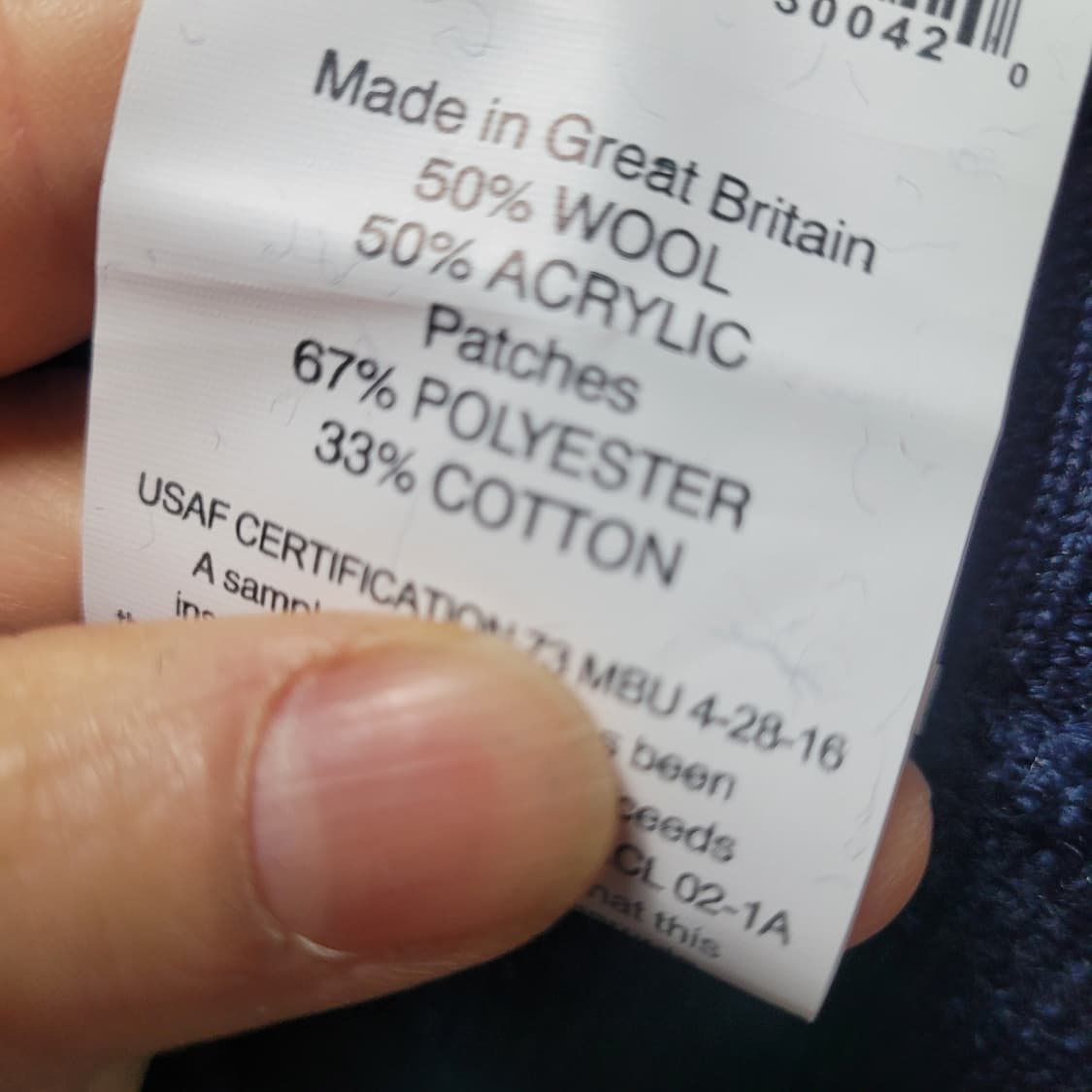 미 공군 스웨터 상품이미지6