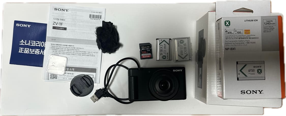 Sony zv-1f 블랙 상품이미지1