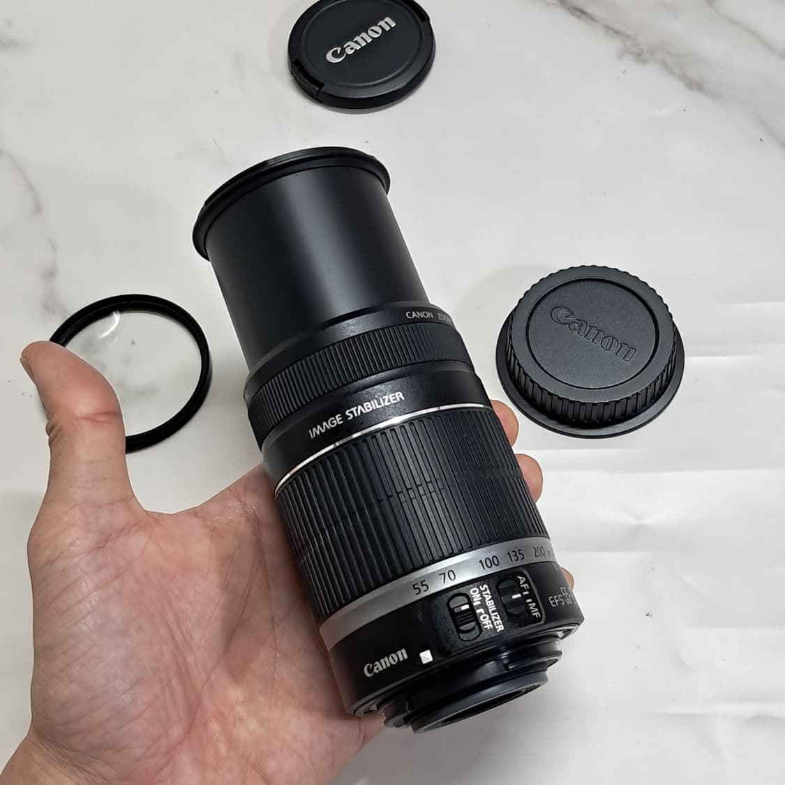 민트급) 캐논 망원렌즈 EF-S 55-250mm IS 상품이미지6