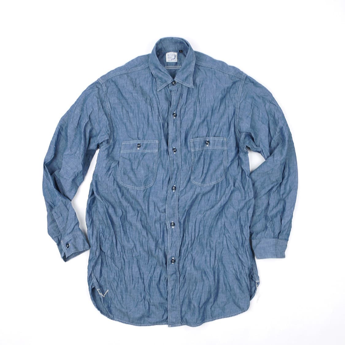 오어슬로우 릴렉스핏(빈티지핏) 샴브레이 3사이즈 상품이미지2