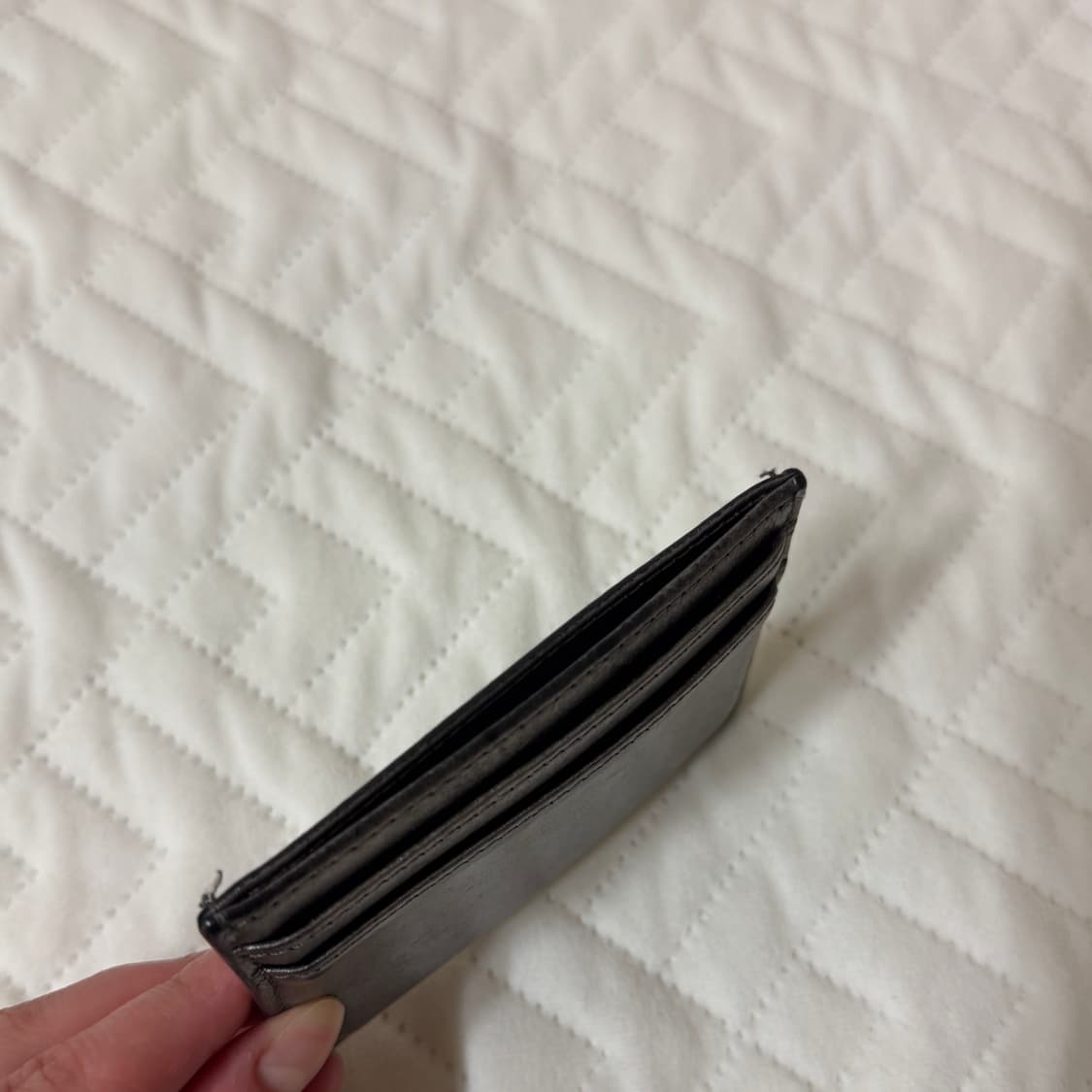 보헤미안서울 카드지갑 실버 상품이미지3