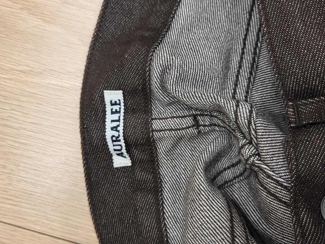 하드 트위스트 데님 5P 팬츠 브라운 상품이미지7