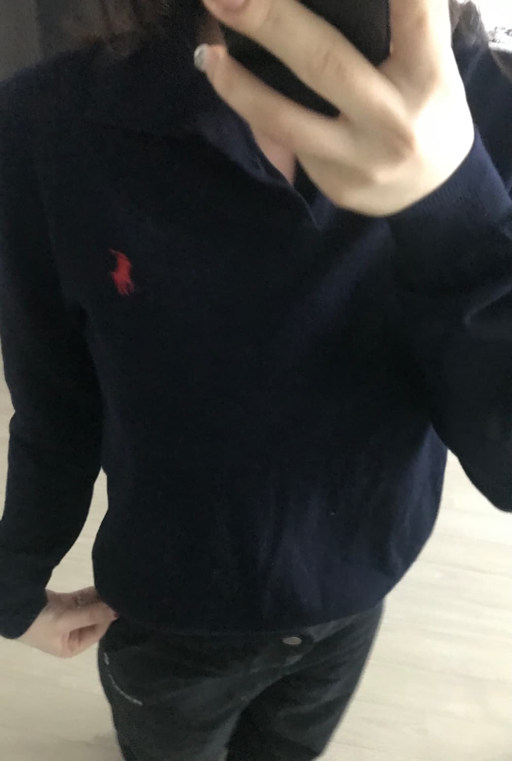 폴로 카라 니트 상품이미지4