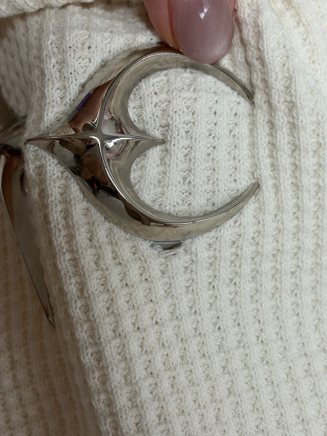 떠그크럽 와플티 (W) 2사이즈 아이보리 상품이미지3