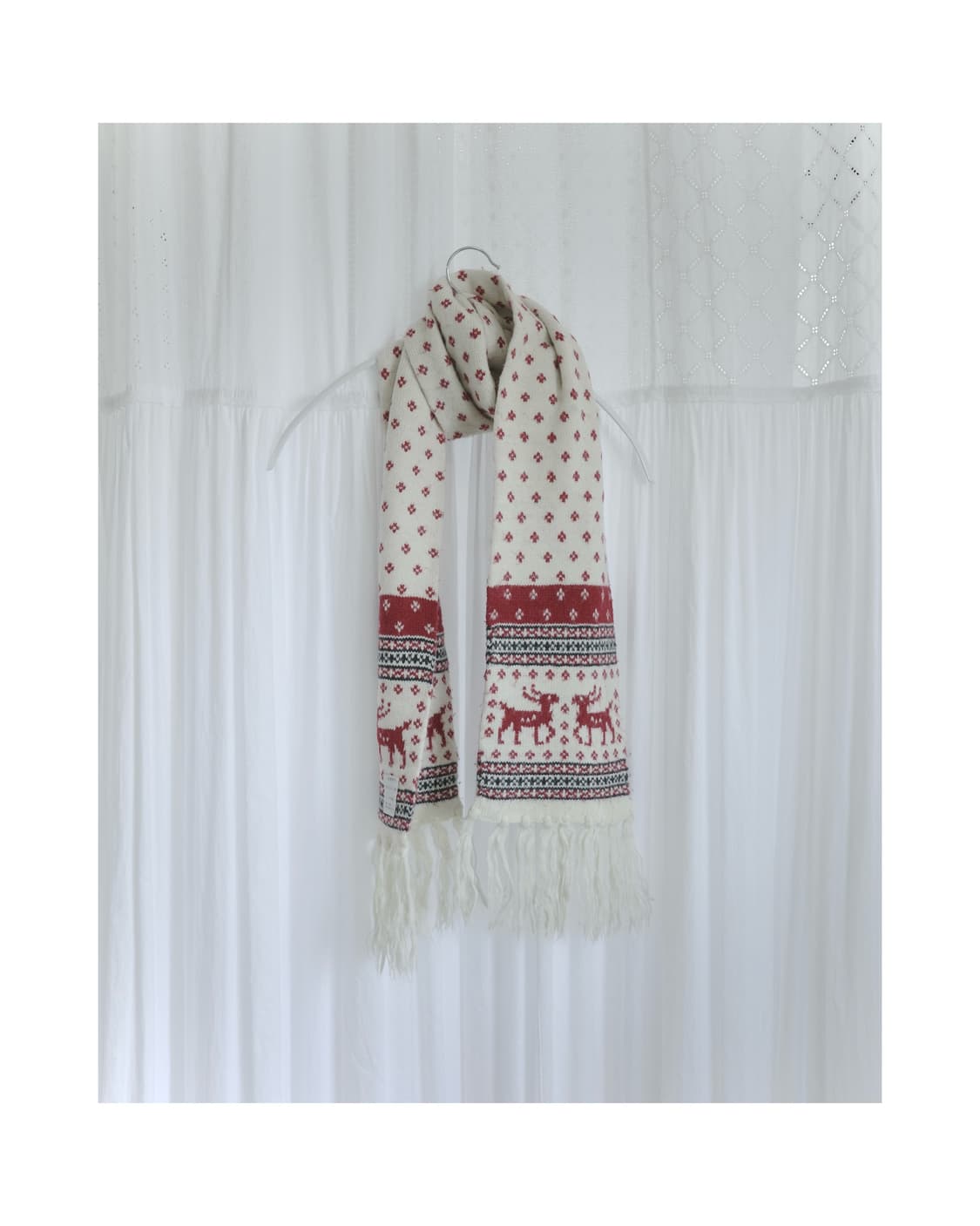 Winter red muffler 상품이미지1