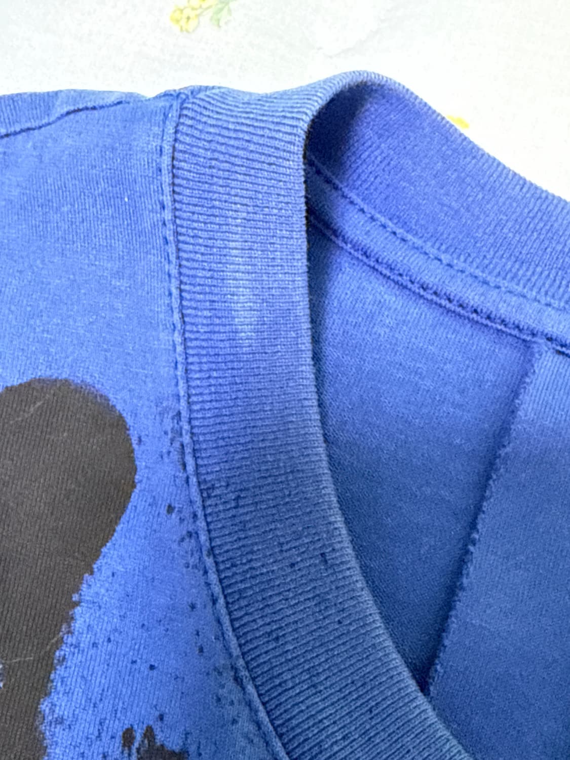 지방시 x 치토 워싱 블루 그래피티 반팔티 상품이미지8