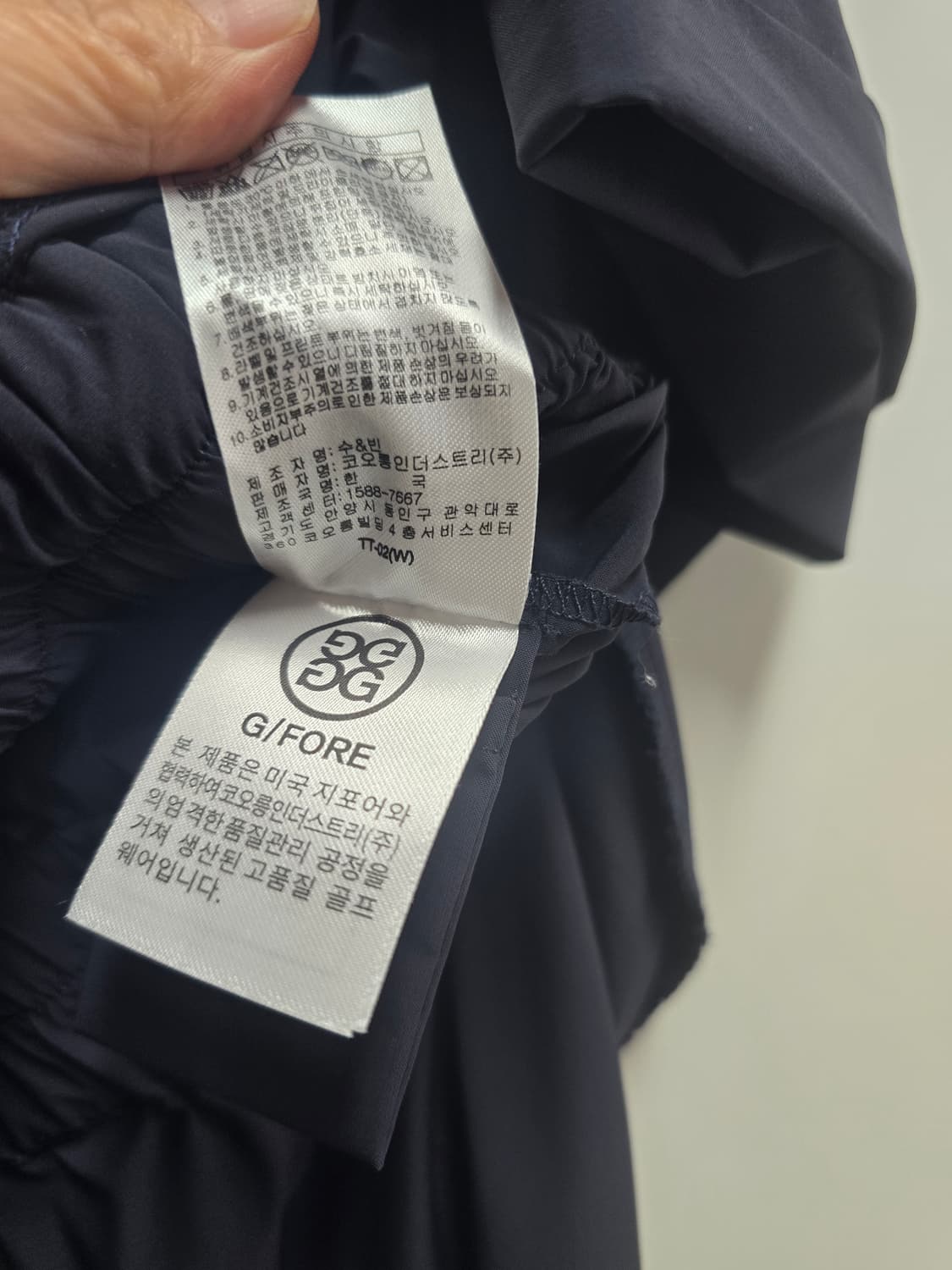 G/FORE 네이비 골프 원피스 S 상품이미지9