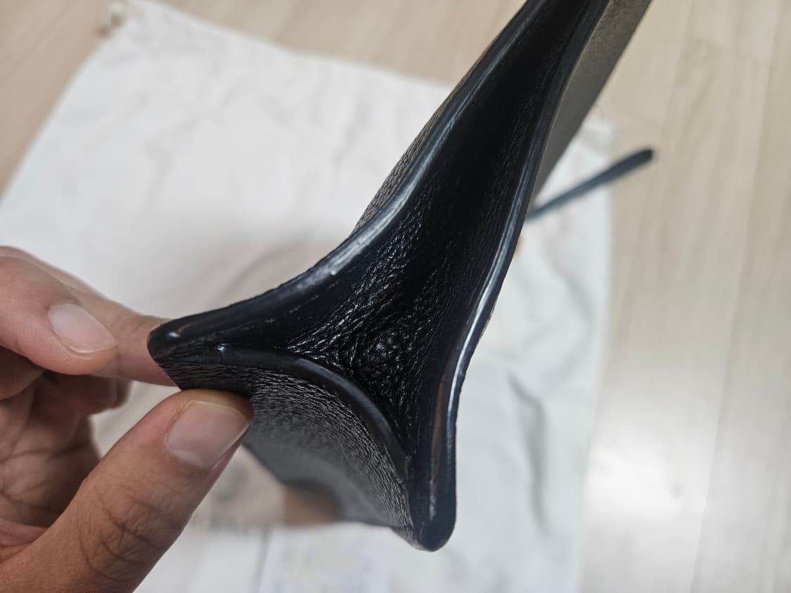 베르사체 블랙 레더 메두사 클러치백 라지 남여공용 상품이미지8