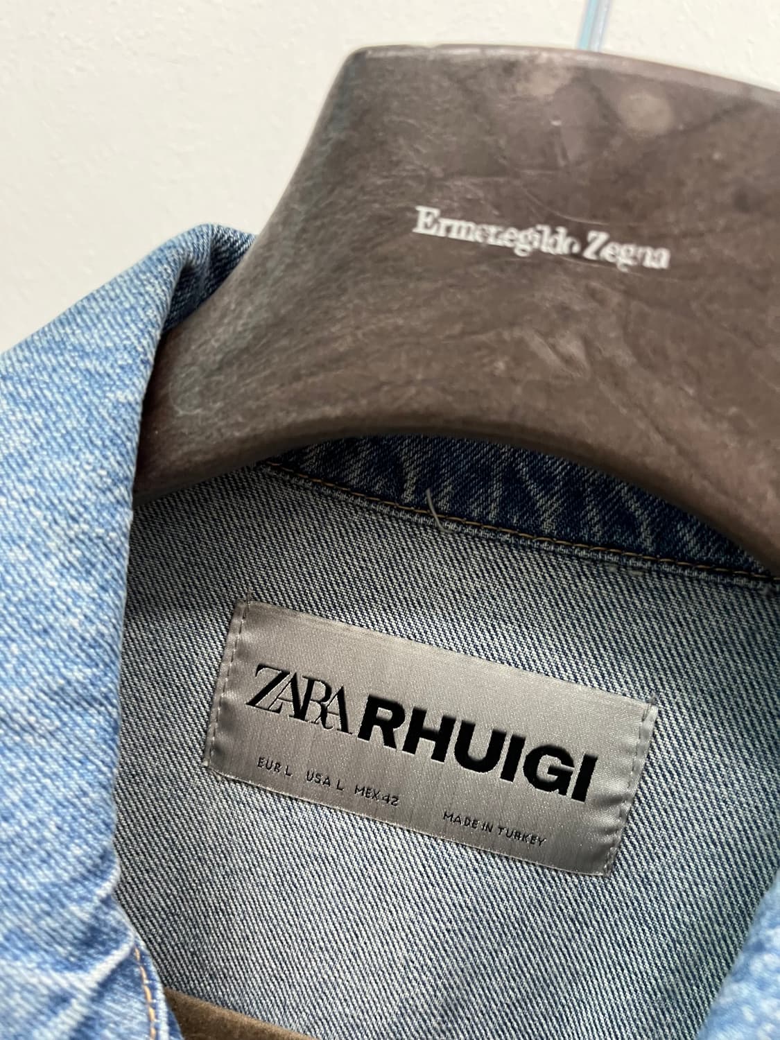 100) ZARA RHUIGI 콜라보 데님자켓  상품이미지6