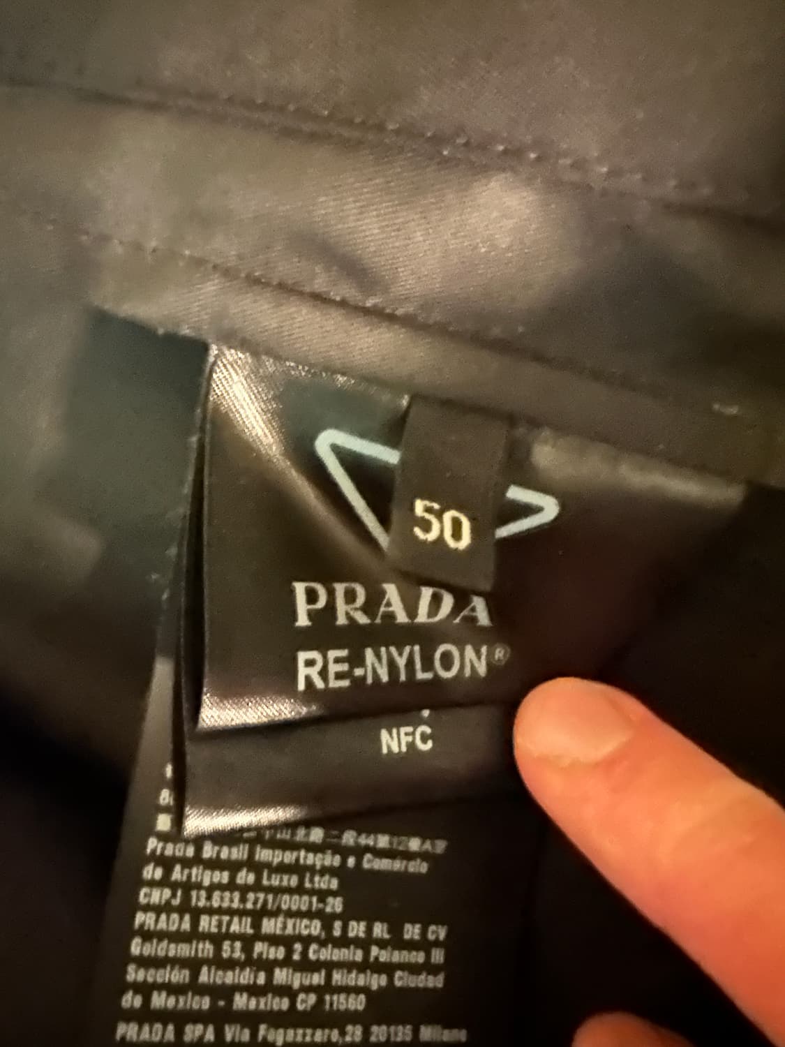 프라다 리나일론 자켓 50 상품이미지2