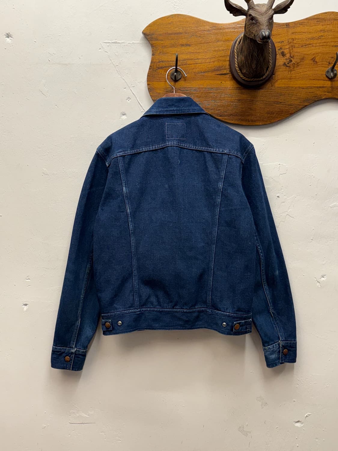 90s Wrangler Indigo Denim Trucker Jacket 상품이미지4