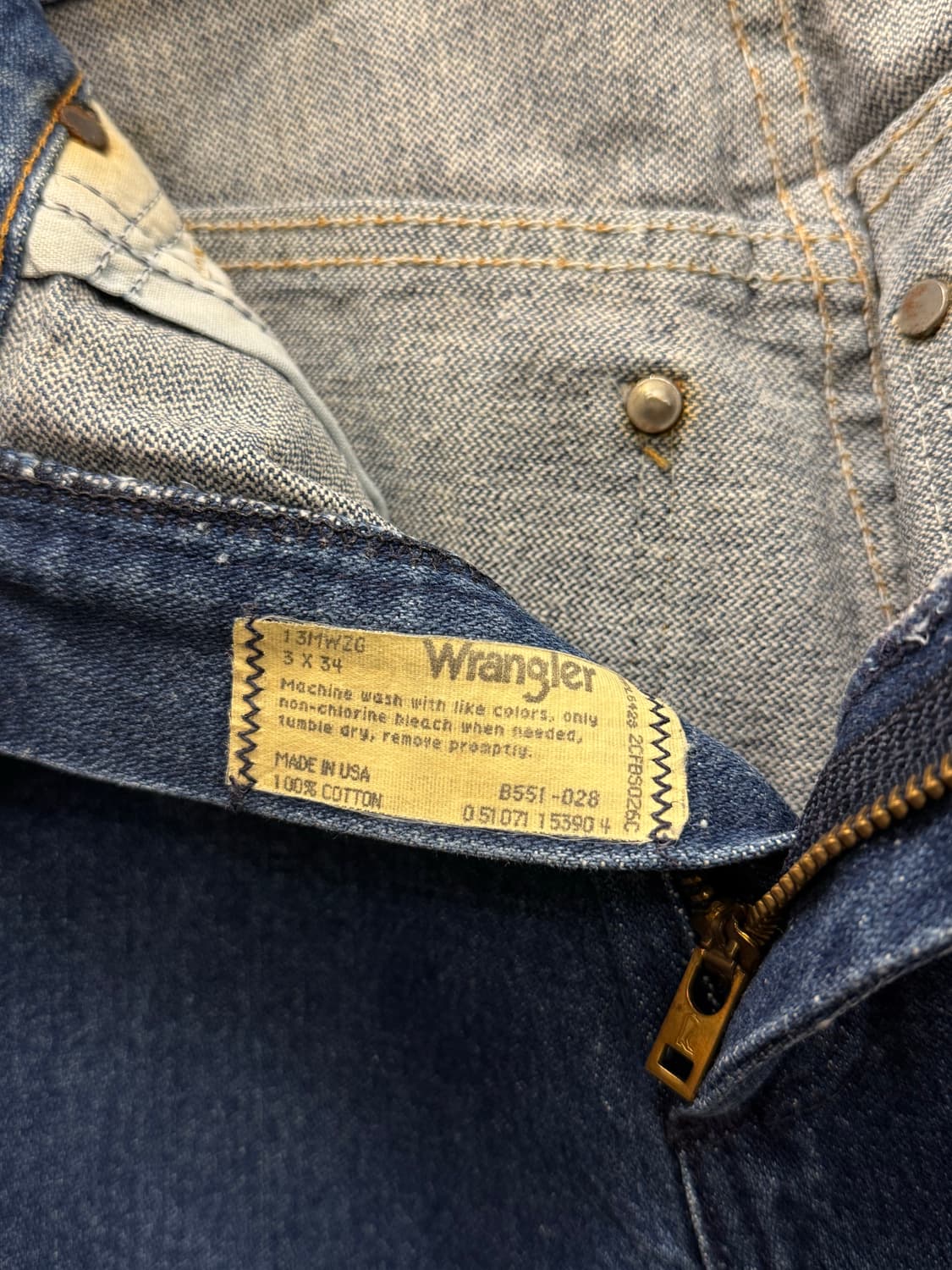 24) 80-90s USA Wrangler Straight Jeans  상품이미지9