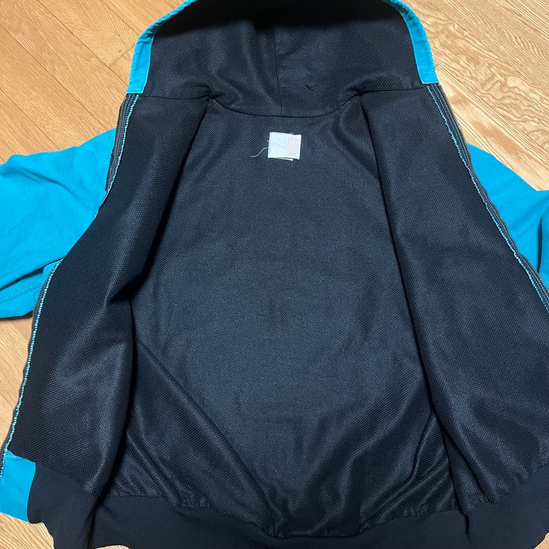 [XL] 90s 빈티지 칼하트 액티브 자켓 JR441 Teal 상품이미지5