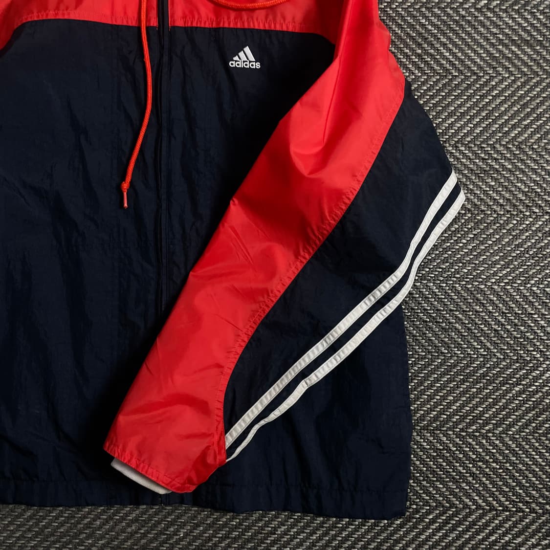 아디다스 올드스쿨 나일론 배색 바람막이o 3860 상품이미지2