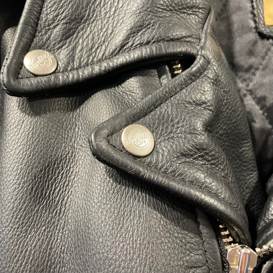 90s 하드락카페 라이더자켓 2XL 상품이미지8