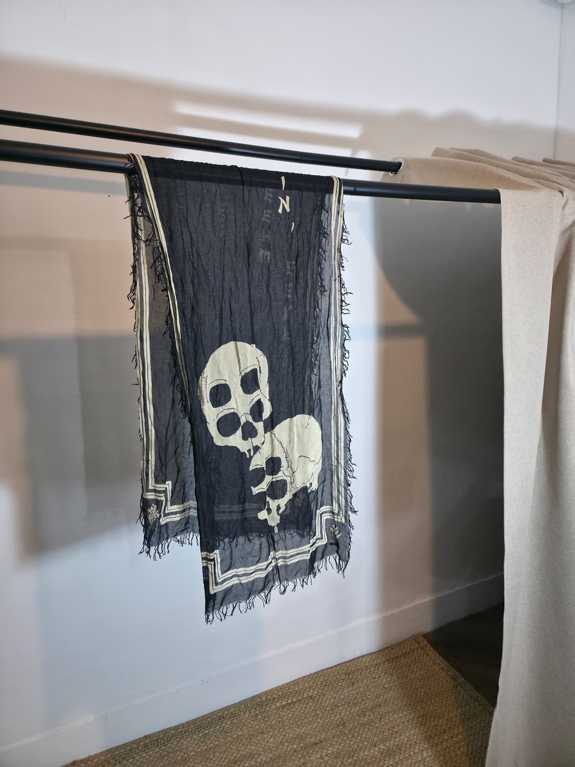 Kapital wabisabi rain skull scarf 상품이미지2