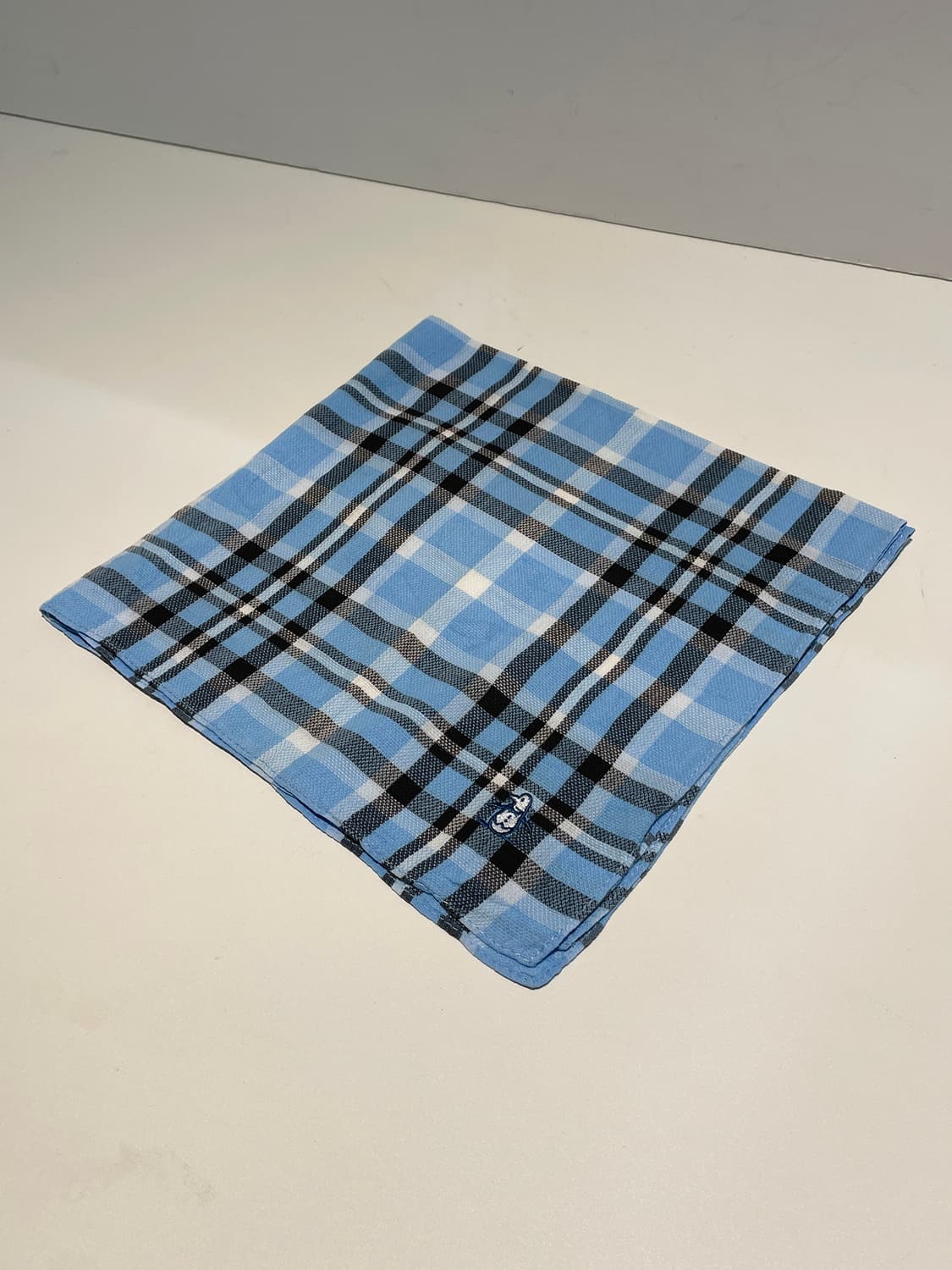 먼싱웨어 00s 재팬 체크 쁘띠 손수건 A1450 상품이미지3