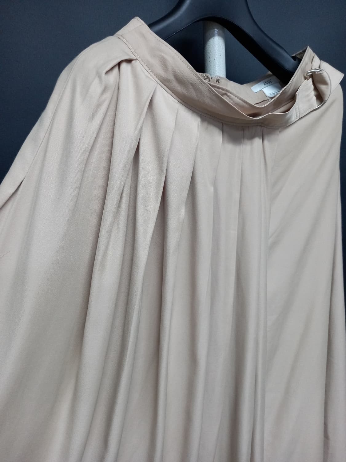 새 주크 춘하 플리츠 플레어 롱 스커트 55 상품이미지4