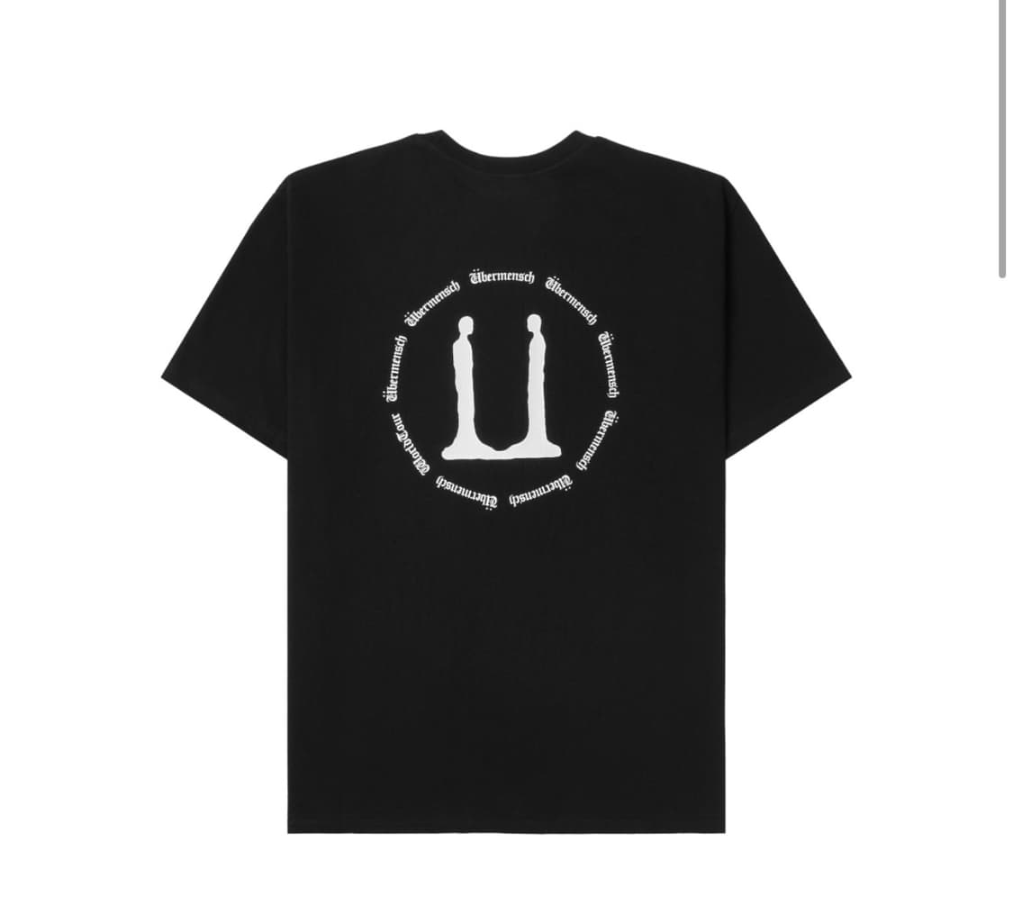 지드래곤 위버멘쉬 티셔트 블랙 상품이미지1