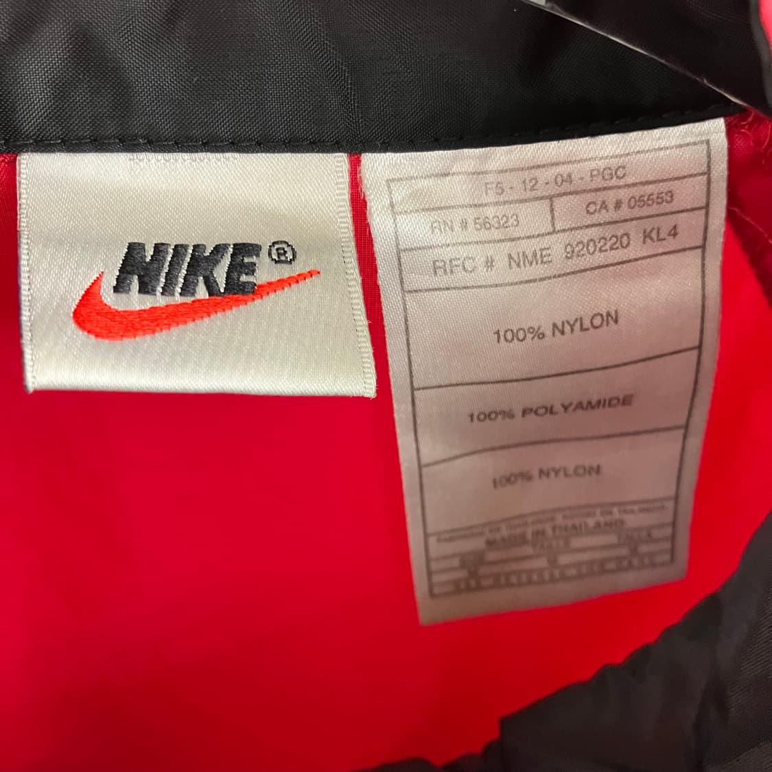 90's 나이키 빅 스우시 바람막이 M 상품이미지3