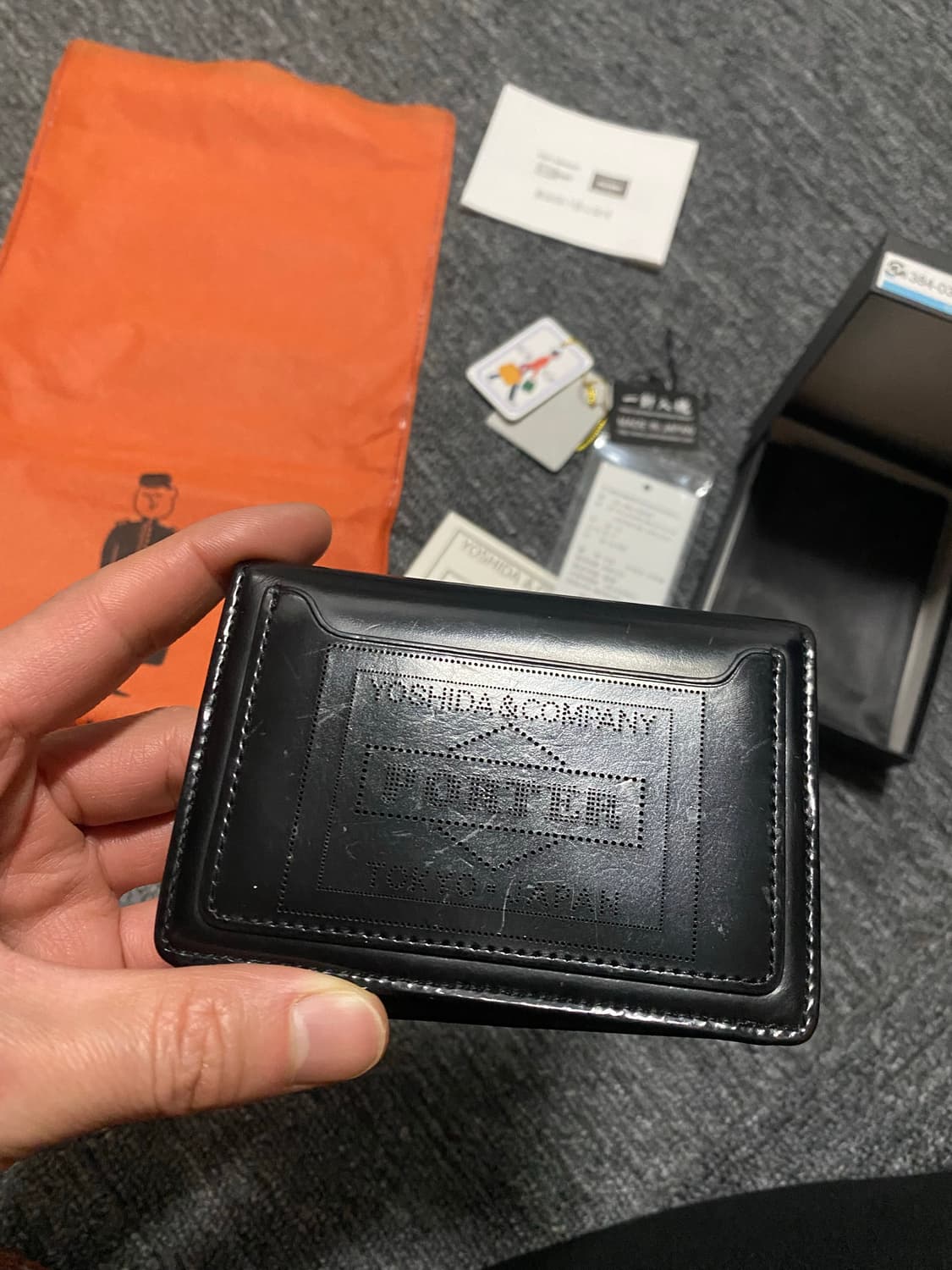 정리. 요시다포터 레더 월렛 가죽 지갑 상품이미지4