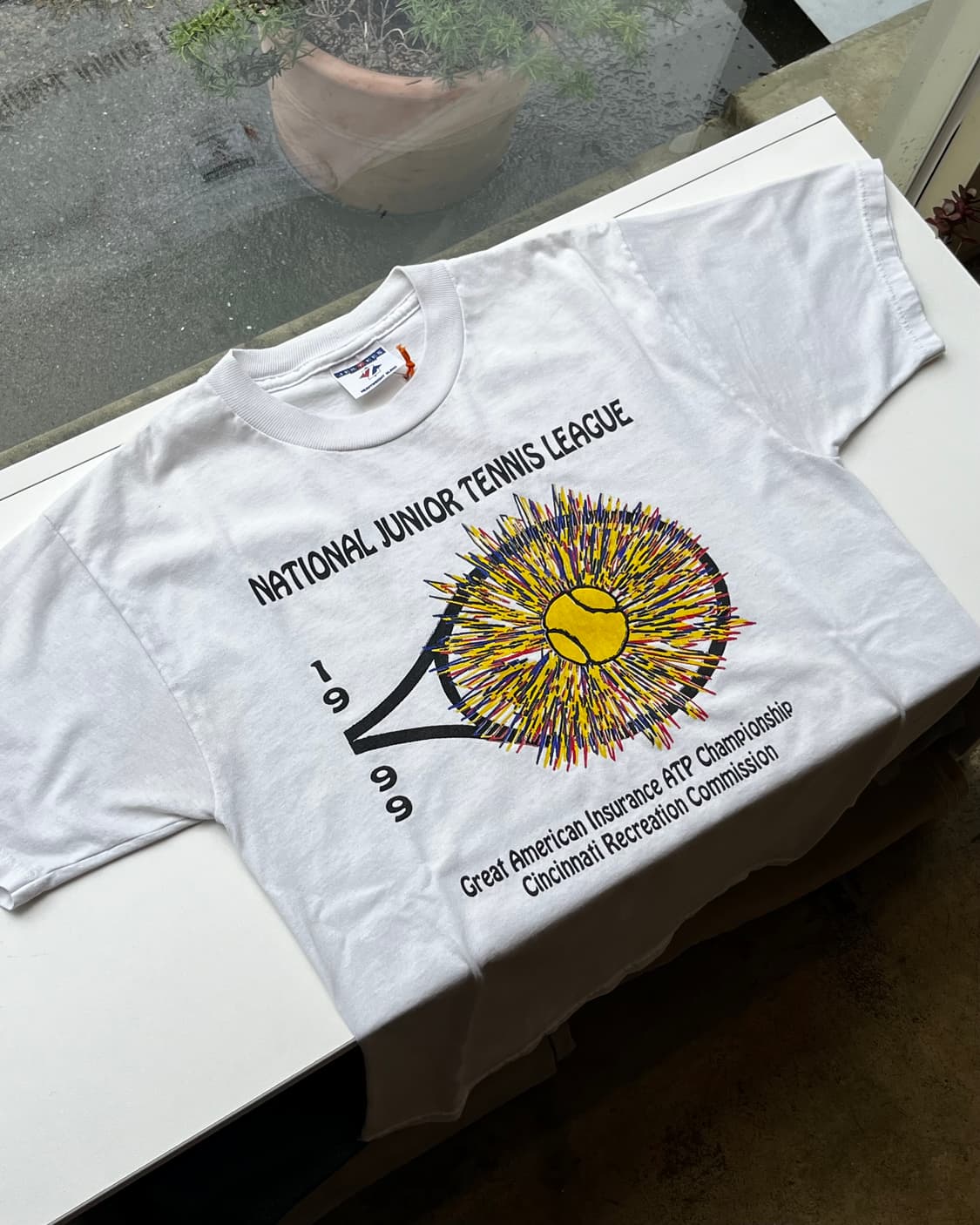 90‘s USA Tennis T-shirt  상품이미지2