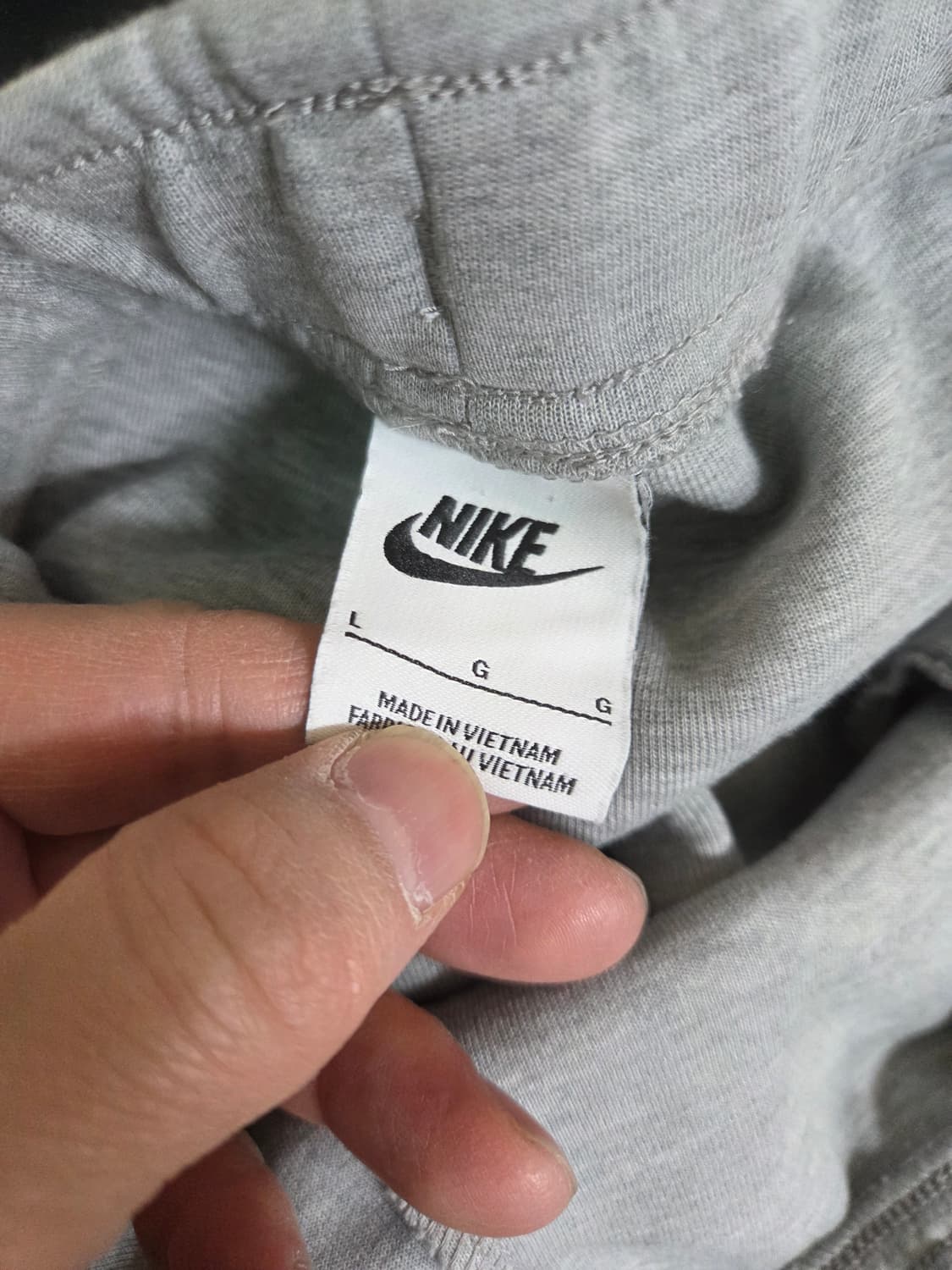 나이키 테크플리스 스트링 팬츠 L 상품이미지4