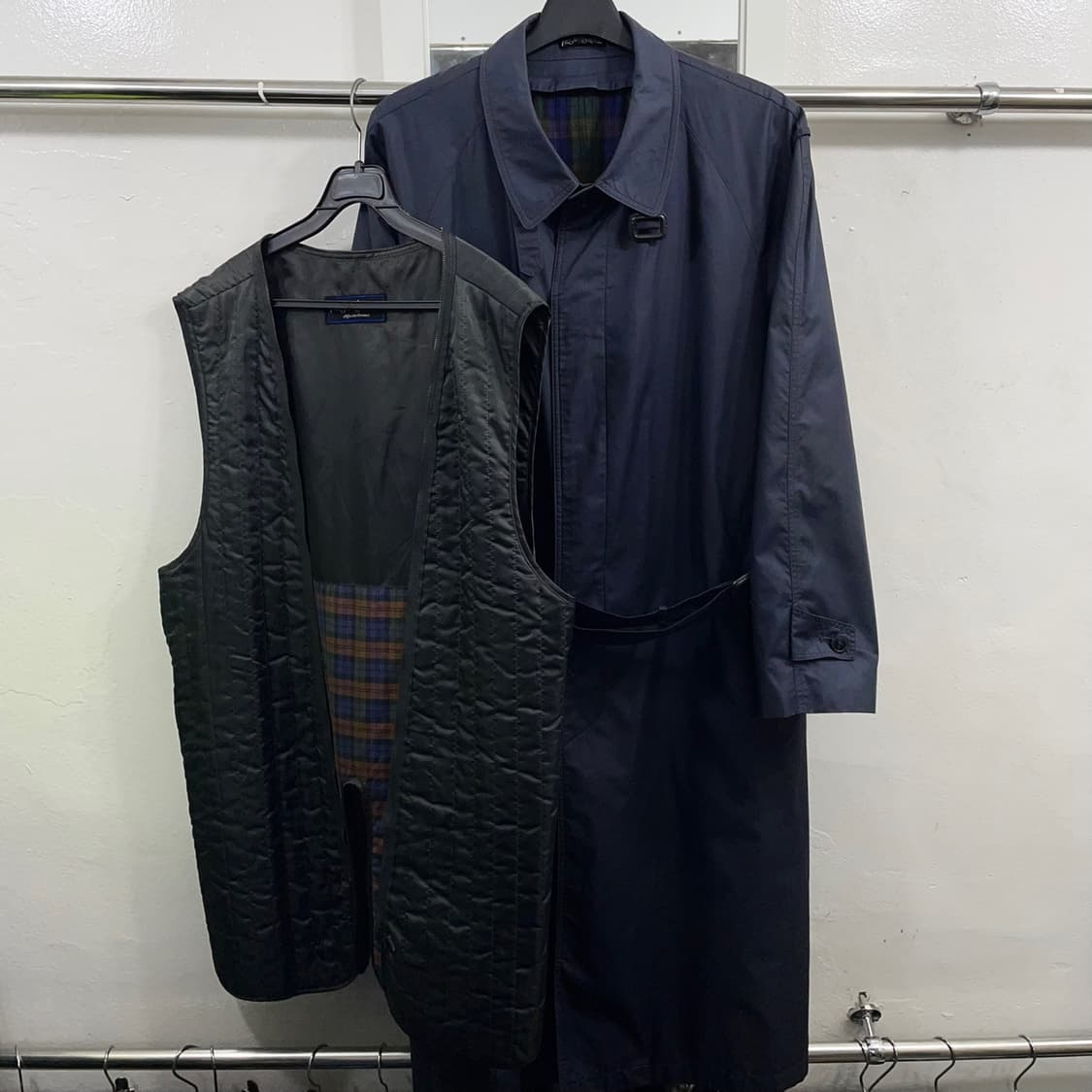 M 입생로랑 싱글 트렌치 롱코트 상품이미지1