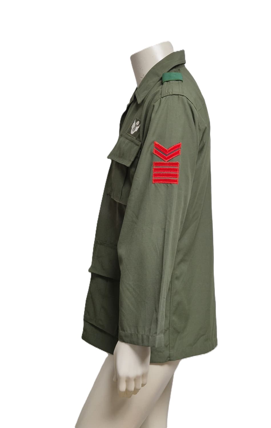 육군 구형 맞춤 88지원대 중사 엘리트복 민무늬 전투복 상의 (XL) 상품이미지2